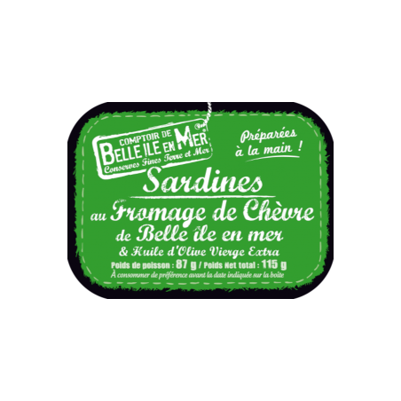 SARDINE AU FROMAGE DE CHEVRE DE BELLE-ILE